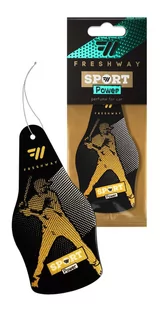 POWER | FRESHWAY Sport Dry - zawieszka - Zapachy samochodowe - miniaturka - grafika 1