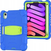 Etui do tabletów - Etui do Apple iPad Mini 6 2021/ 8,3 cala Niebieski z Zielonym - miniaturka - grafika 1