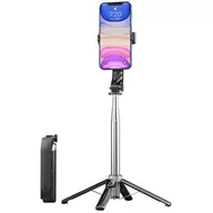 Selfie stick - Uchwyt selfie XO Tripod SS11 Czarny - miniaturka - grafika 1