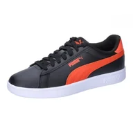 Buty trekkingowe dziecięce - Młodzieżowe skórzane sneakersy Smash 3.0 PUMA - miniaturka - grafika 1