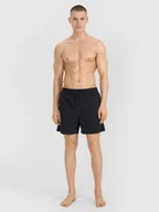 Stroje kąpielowe - 4F Spodenki plażowe boardshorty męskie 4FRSS25UBDSM187-20S Czarny Roz. XXL - miniaturka - grafika 1