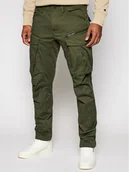 Spodnie męskie - G-Star Raw Spodnie materiałowe Rovic D02190-5126-6059 Zielony Tapered Fit - miniaturka - grafika 1