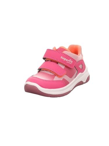 Superfit Cooper dziewczęce sneakersy, Pink Orange 5500, 33 EU