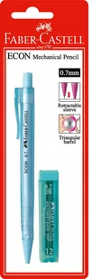 FABER-CASTELL Ołówek automat Economy 0,7 + wkłady - Ołówki - miniaturka - grafika 1