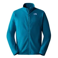 Bluzy sportowe męskie - Bluza The North Face 100 Glacier Full-Zip 0A5IHQEFS1 - niebieska - miniaturka - grafika 1