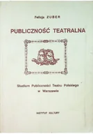 Książki o kulturze i sztuce - Publiczność teatralna - miniaturka - grafika 1