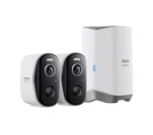 Zestawy do monitoringu - Baseus N1 Plus 2K Biały - miniaturka - grafika 1