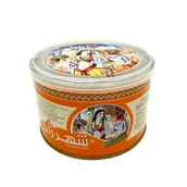 Chałwa - Halva with mixed nuts and dried fruits can 330g SZEHRAZAD - miniaturka - grafika 1