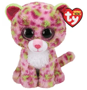 Beanie Boos Leopard różowy Lainey 24cm - Maskotki i pluszaki - miniaturka - grafika 1