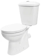 Miski WC - Deante Miska WC kompakt - odpływ poziomy Funkia biały CDFD6LPS - miniaturka - grafika 1