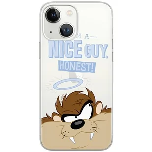 ERT GROUP etui na telefon Apple Iphone 13, case oryginalny i oficjalnie licencjonowany przez Looney Tunes, wzór Diabeł Tasmański 003, optymalnie dopasowane, plecki z TPU cześciowo przeźroczyste - Etui i futerały do telefonów - miniaturka - grafika 1