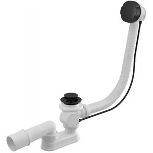 Excellent Przelew wannowy automatyczny 57 Simple Black AREX.A55BL) ______ _+5%_RABATU_______RATY_0%___ - Syfony - miniaturka - grafika 2