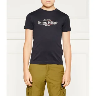 Tommy Hilfiger T-shirt | Regular Fit - Koszulki dla chłopców - miniaturka - grafika 1