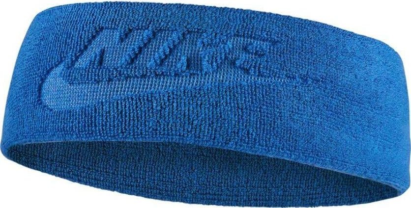 Nike Opaska NIKE Na głowę Dri-Fit TERRY Do biegania blue