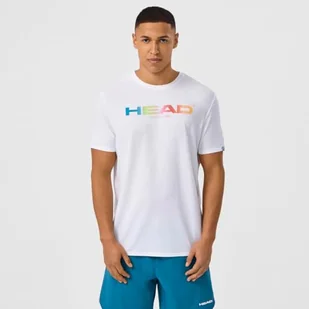 HEAD Rainbow T-shirt męski, biały - Koszulki męskie - miniaturka - grafika 1
