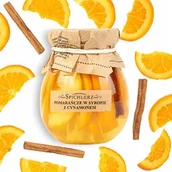 Owoce w puszkach i słoikach - Plastry pomarańczy w syropie z cynamonem 260 g - miniaturka - grafika 1