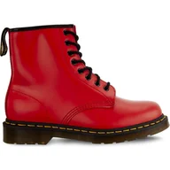 Botki damskie - Dr. Martens 1460 Smooth Summer Icons Satchel Red czerwone - miniaturka - grafika 1