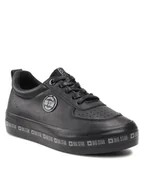 Sneakersy damskie - Big Star Sneakersy II274074 Czarny - miniaturka - grafika 1