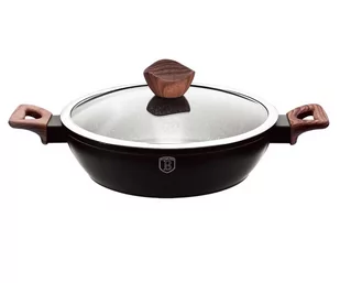 Berlinger Haus Brytfanna okrągła z pokrywką Ebony Line Rosewood - Brytfanny - miniaturka - grafika 2