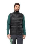 Garnitury - Jack Wolfskin Pilvi Down Vest M Męska kamizelka puchowa, Czarny, XL, czarny, XL - miniaturka - grafika 1