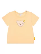 Kaftaniki dla niemowląt - Steiff Koszulka w kolorze żółtym - miniaturka - grafika 1