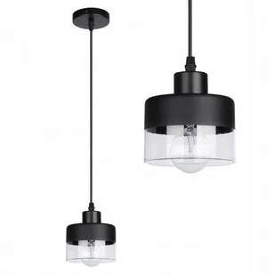 Lampa sufitowa oprawa wisząca kinkiet żyrandol LED E27 oprawa LOFT szklana - Lampy sufitowe - miniaturka - grafika 1
