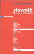 Słowniki języka polskiego - Podręczny słownik terminów literackich - miniaturka - grafika 1