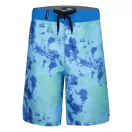 Kąpielówki dla chłopców - Hurley Chłopięce Hrlb Tie Dye Board-Shorts, niebieski (Blue Gaze), 170 - miniaturka - grafika 1