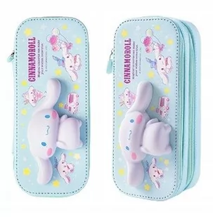Piórnik Szkolny Rozkładany Dwukomorowy Cinnamoroll - Piórniki - miniaturka - grafika 1