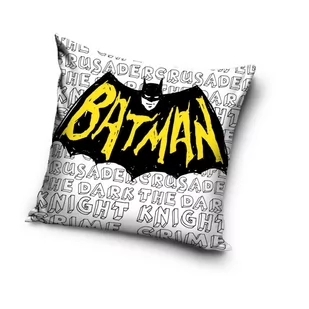 Carbotex Poszewka Batman BAT161003 40x40 cm 07818 - Pościel dla dzieci - miniaturka - grafika 1