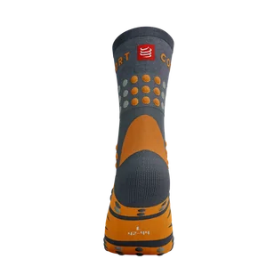 COMPRESSPORT skarpetki trekkingowe TREKKING SOCKS magent/autumn glory - Skarpetki sportowe męskie - miniaturka - grafika 8