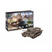 Modele do sklejania - Revell Brytyjski czołg Cromwell Mk IV World of Tanks 03504 - miniaturka - grafika 1