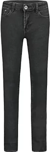 Garcia Kids Jeansy dziewczęce Rianna, czarny (Rinsed 3293), 134 cm - Spodnie i spodenki dla dziewczynek - miniaturka - grafika 1