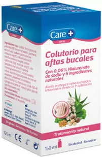 Płyn do płukania ust Care+ Mouth Aphthae Mouthwash 120 ml (8470002043008) - Płyny do płukania jamy ustnej - miniaturka - grafika 1