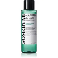 Toniki i hydrolaty do twarzy - Some By Mi SomeByMi AHA/BHA/PHA 30days Miracle Toner Tonik oczyszczający z kwasami AHA/BHA/PHA 150ml 47261-uniw - miniaturka - grafika 1