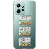 Etui i futerały do telefonów - Etui dedykowane do Xiaomi REDMI NOTE 12 4G wzór:  Baby Yoda 009 oryginalne i oficjalnie licencjonowane - miniaturka - grafika 1