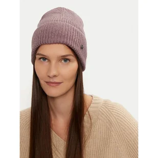 Czapka Calvin Klein Chunky K60K612873 Fioletowy - Czapki damskie - miniaturka - grafika 1
