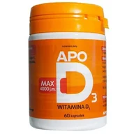 Witaminy i minerały - APOTEX NEDERLAND BV Apo D3 max x 60 kaps - miniaturka - grafika 1