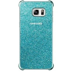 Samsung Nakładka Glitter Cover do Galaxy S6 EDGE + Niebieski (EF-XG928CLEGWW) - Baterie do telefonów - miniaturka - grafika 1
