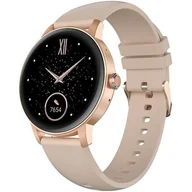 Smartwatch - Celly TrainerRound2 Beżowy - miniaturka - grafika 1