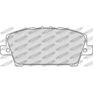 Klocki hamulcowe - Klocki hamulcowe - komplet FERODO RACING FCP1859H - miniaturka - grafika 1
