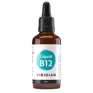 Viridian Witamina B12 w kroplach Suplement diety 50 ml - Witaminy i minerały - miniaturka - grafika 1