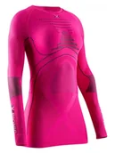 Koszulki sportowe damskie - X-Bionic Koszulka funkcyjna w kolorze różowym - miniaturka - grafika 1