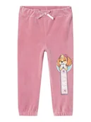 Spodenki dla niemowląt - name it Spodnie polarowe "Nadia" w kolorze różowym - miniaturka - grafika 1