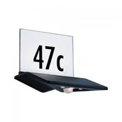 Lampy ogrodowe - Paulmann Outdoor Solar Kinkiet z numerem domu Yoko IP44 3000K 150lm czujnik ruchu Antracyt PL94243 - miniaturka - grafika 1