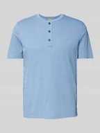 Koszulki męskie - T-shirt z wyhaftowanym logo - miniaturka - grafika 1