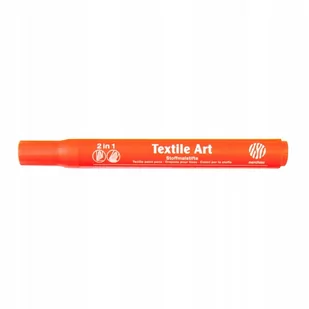 NERCHAU TEXTILE PAINT PEN ORANGE - pisak do tkanin - Kredki, ołówki, pastele i pisaki - miniaturka - grafika 1