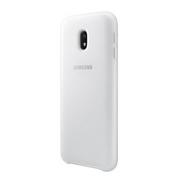 Etui i futerały do telefonów - Samsung Etui Dual Layer do Galaxy J3 2017 Biały EF-PJ330CWEGWW - miniaturka - grafika 1