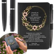 Notesy i bloczki - NOTES A6 + DŁUGOPIS Prezent na DZIEŃ NAUCZYCIELA - miniaturka - grafika 1