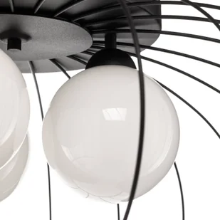 Milagro Kronos lampa sufitowa 3-punktowa czarna MLP 4426 MLP 4426 - Lampy sufitowe - miniaturka - grafika 6